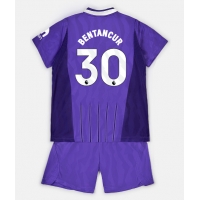 Camiseta Tottenham Hotspur Rodrigo Bentancur #30 Tercera Equipación Replica 2026-27 para niños mangas cortas (+ Pantalones cortos)